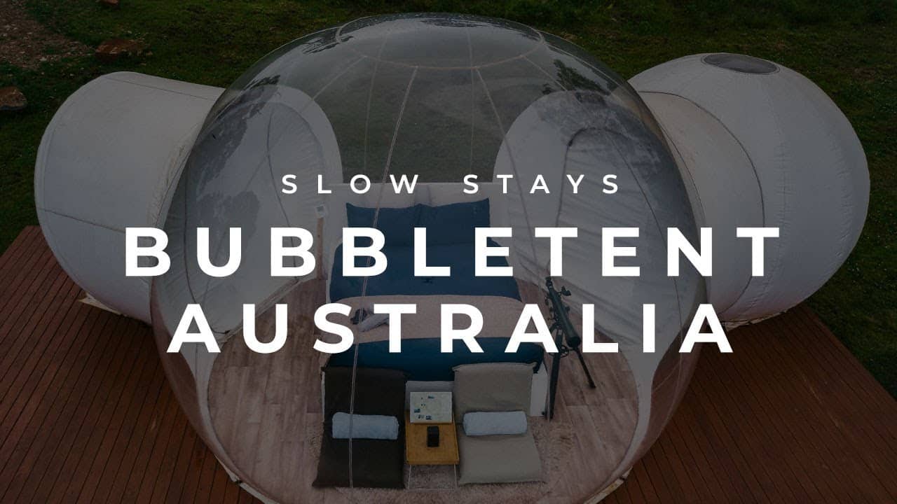 Bubbletent Australia offers a unique glamping experience for those seeking slow stays. Indulge in stargazing from the comfort of your bubbletent.