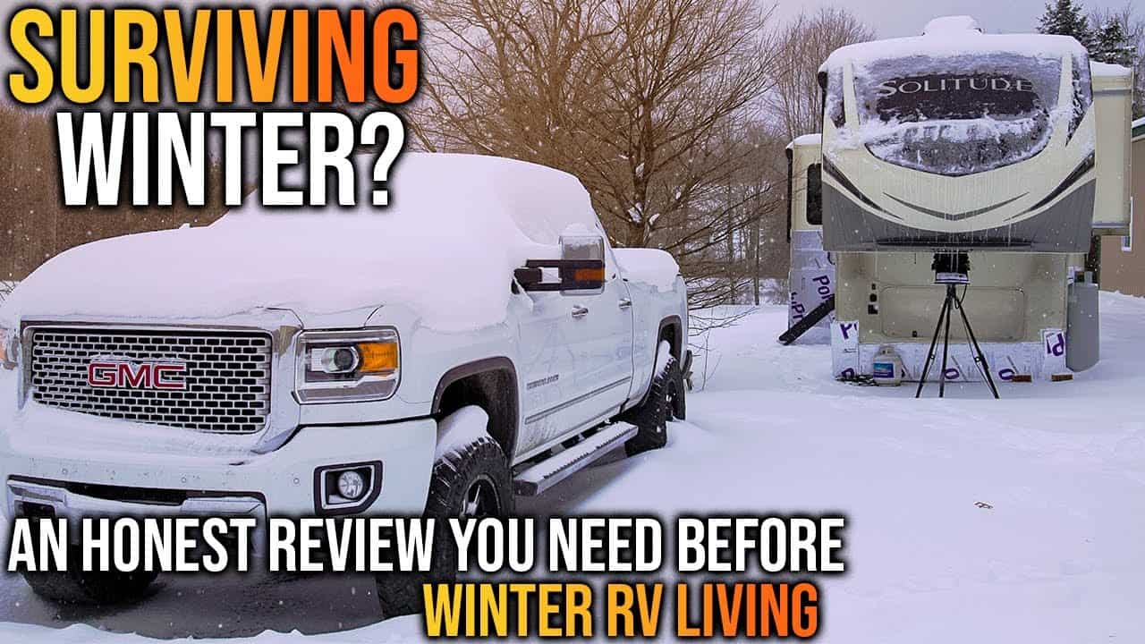 A truck with an honest review you need before winter RV Living.