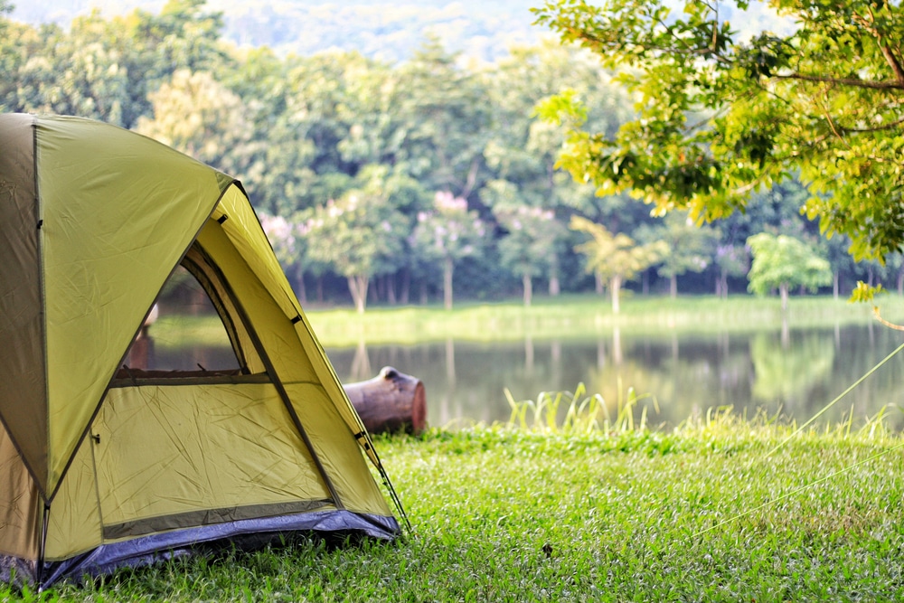 Accommodations at a Texas campground