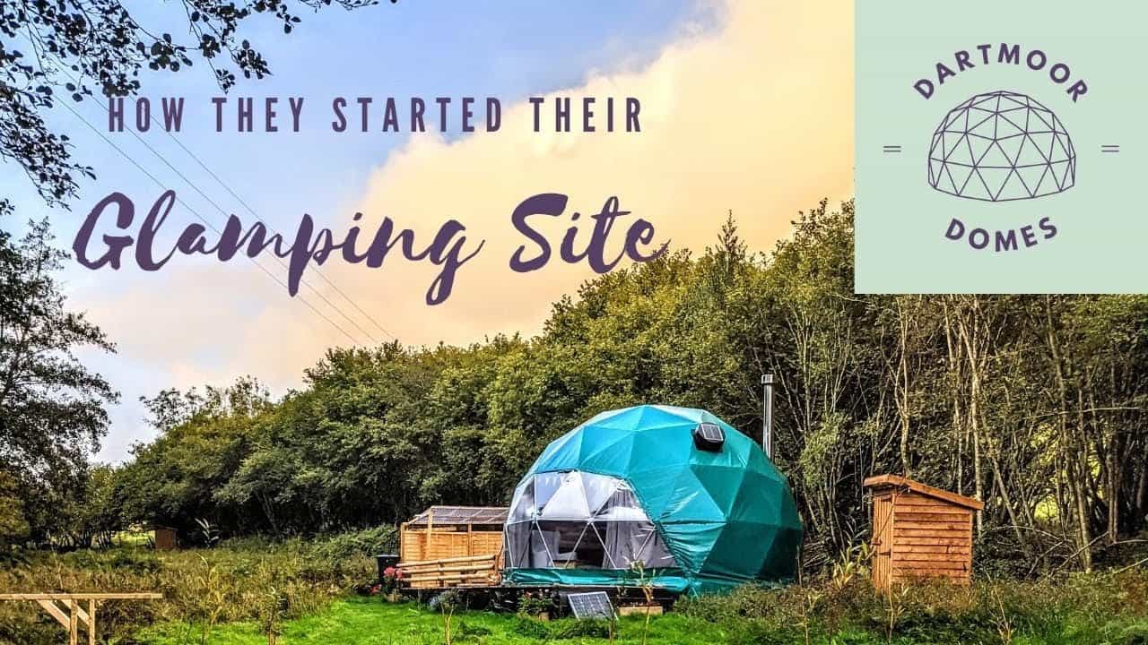 How their family started their glamping site.