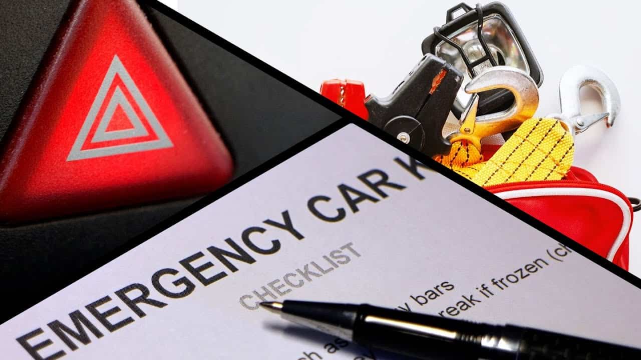 Emergency car services in San Diego, California providing assistance with emergency kits and vehicle repairs.