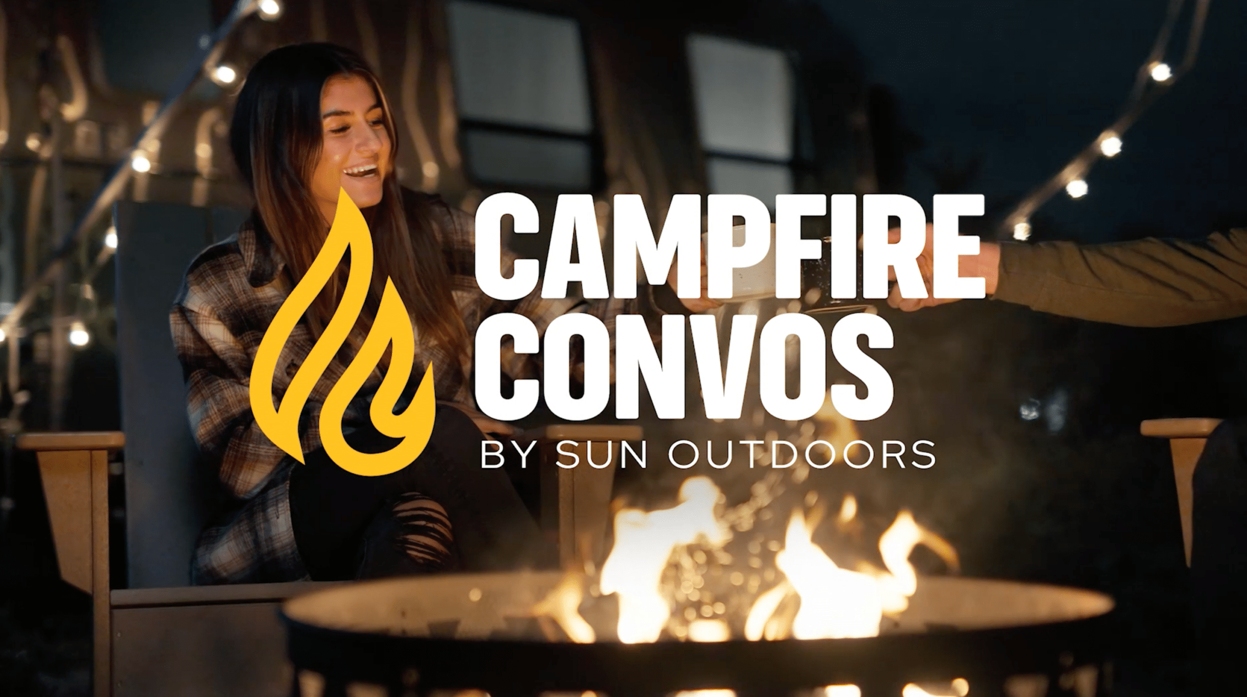 Campfire convos by Sun Outdoors in the Great Outdoors with stories.