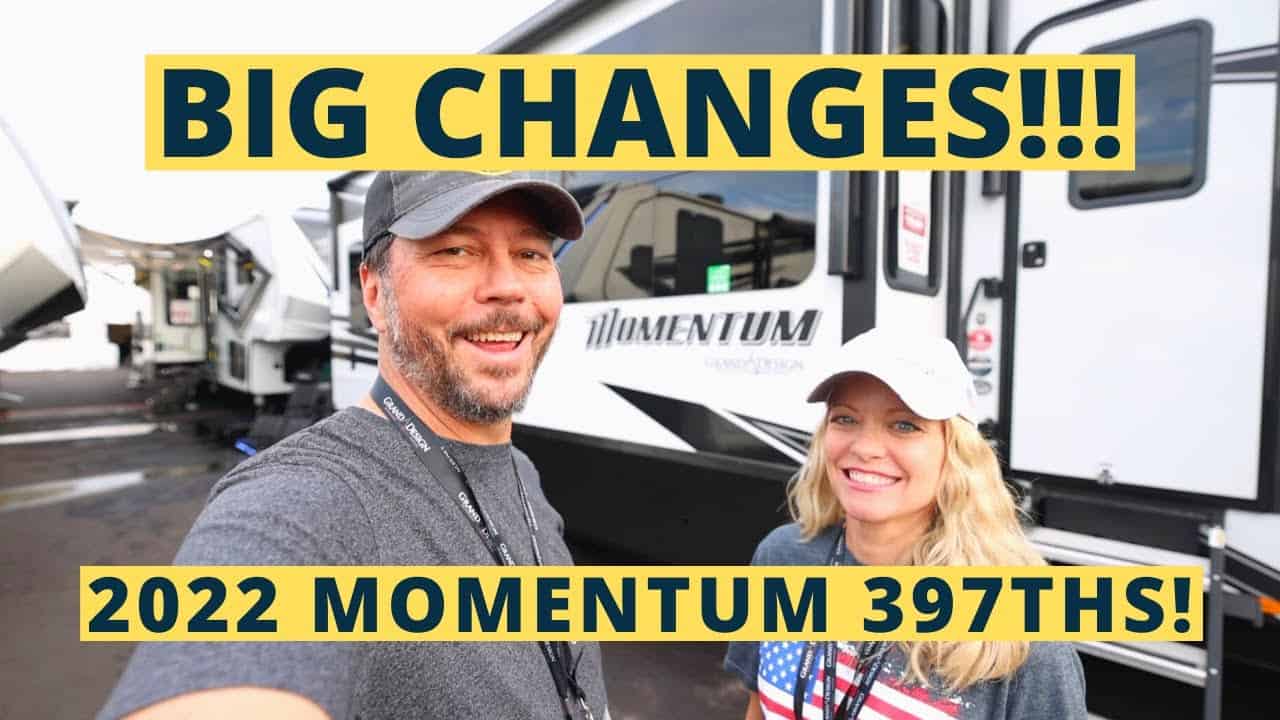 Grand Design introduces big changes for the 2020 Momentum 379th RV, offering a grand tour experience.