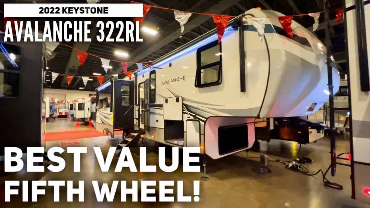 A couple's RV with the best value fifth wheel.