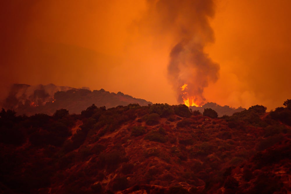 California wildfires burn in California as the Forest Service implements a 10-Year Strategy to combat the ongoing wildfire crisis.