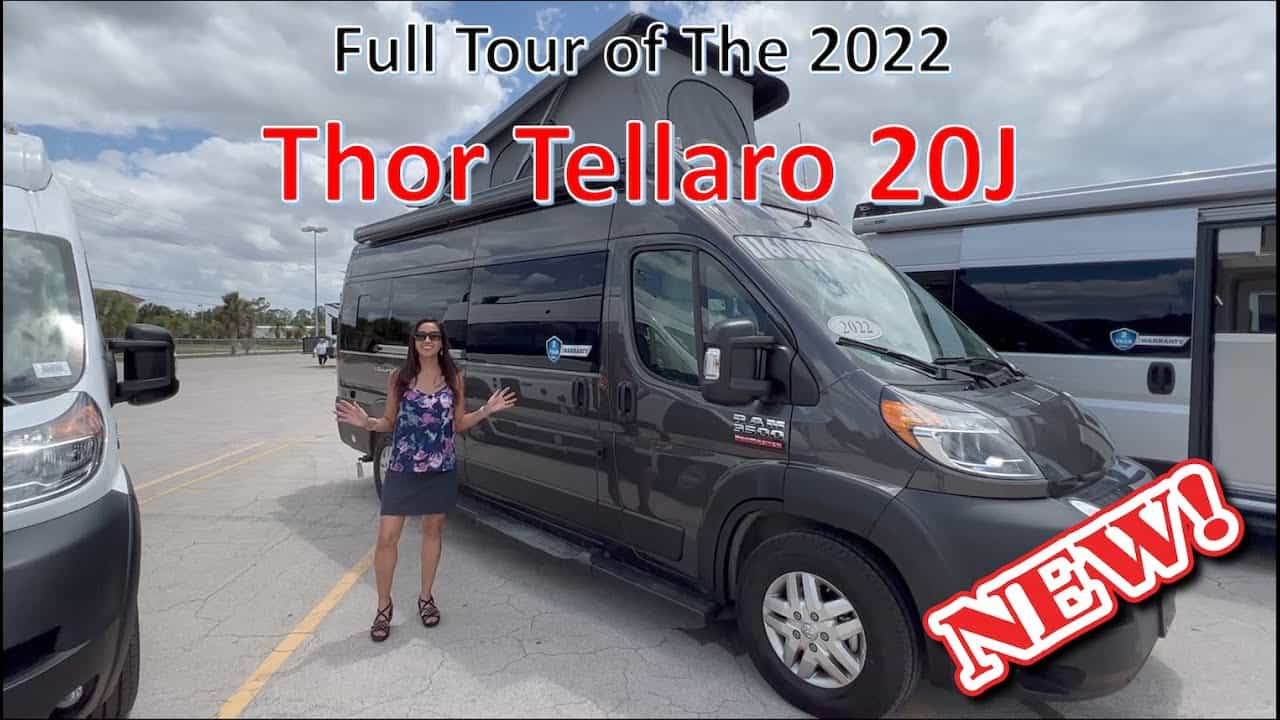 Full RV tour of the 2020 Thor TelaRo 201.