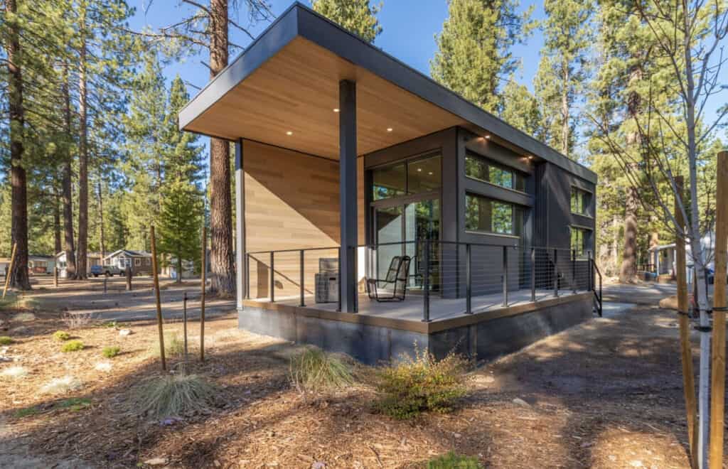 An Adventure Cabin in the Truckee Tahoe woods.