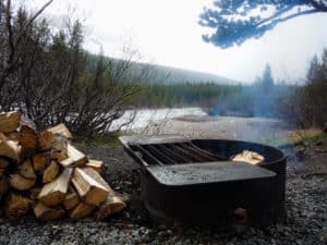 camping logs