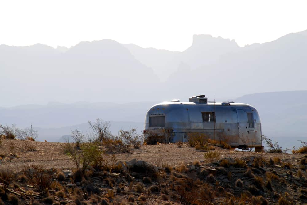 A silver airstream parked in the desert, serving delectable TACO creations as part of a unique Marketing campaign.