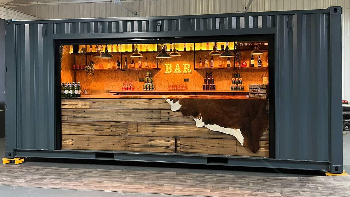 YAY or NAY Shipping Container Bars for Campgrounds and Glamping