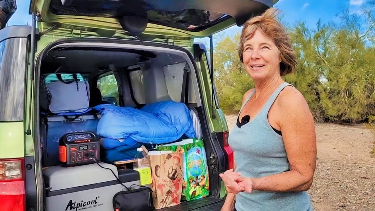 Hannah's Journey in a Compact Van Life