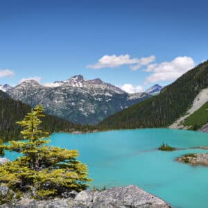 On September 19, Joffre Lakes Park will be celebrating its Public Reopening, welcoming visitors to explore the stunning beauty of a blue lake nestled in the mountains.