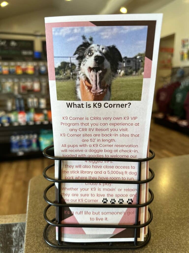 K9 corner store