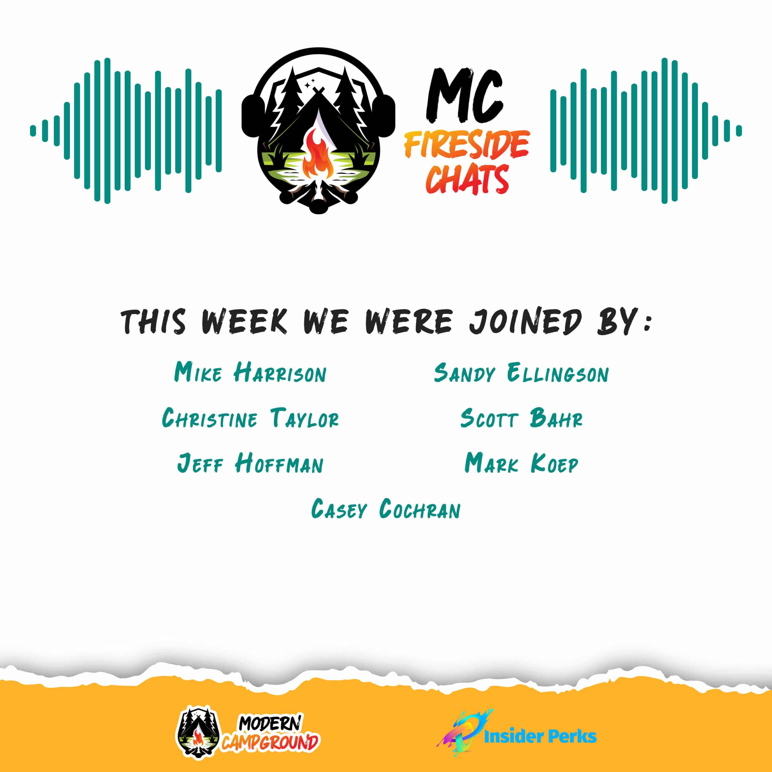 This week we were joined by MC Fireside Chats.